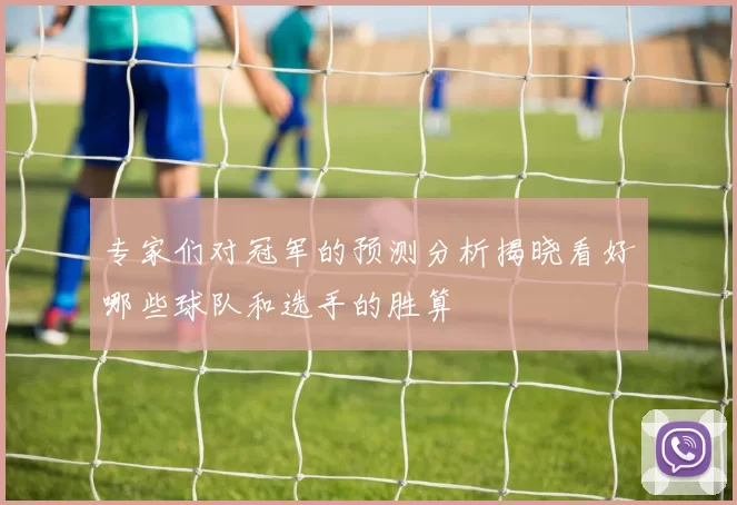 专家们对冠军的预测分析揭晓看好哪些球队和选手的胜算